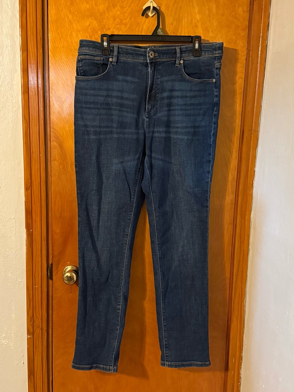 J. Jill Classic Indigo Straight-Leg Jeans Size 12